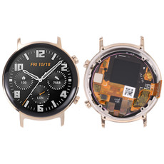 Original LCD Screen and Digitizer Full Assembly With Frame for Huawei Watch GT 2 42mm(Gold) Original LCD Screen and Digitizer Full Assembly With Frame for Huawei Watch GT 2 42mm(Gold)