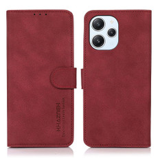 For Xiaomi Redmi 12 4G KHAZNEH Matte Texture Leather Phone Case(Red)