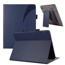 For Huawei MediaPad T5 Litchi Texture Leather Sucker Tablet Case(Dark Blue) For Huawei MediaPad T5 Litchi Texture Leather Sucker Tablet Case(Dark Blue)