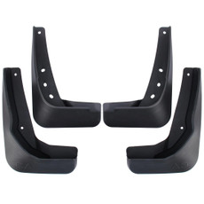 4 PCS Car Auto Semi-Rigid PVC Splash Flaps Mudguards Fender Guard for Audi A3 Sedan 2014
