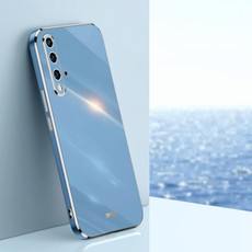 For Honor 20 XINLI Straight 6D Plating Gold Edge TPU Shockproof Case(Celestial Blue) For Honor 20 XINLI Straight 6D Plating Gold Edge TPU Shockproof Case(Celestial Blue)