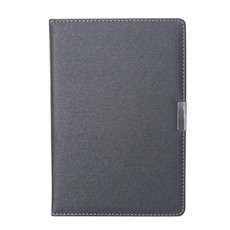 2 PCS PU Business Notebook Mounted Sewing Thread Notebook, Specification: A5(Dark Gray)