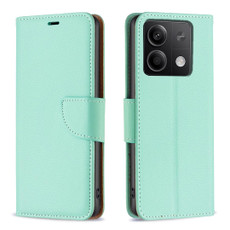 For Xiaomi Redmi Note 13 Litchi Texture Pure Color Leather Phone Case(Green)