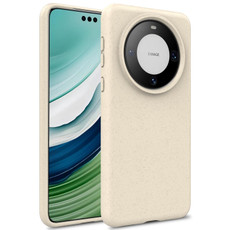 For Huawei Mate 60 Pro Wheat Straw Material + TPU Phone Case(White) For Huawei Mate 60 Pro Wheat Straw Material + TPU Phone Case(White)