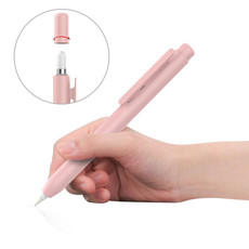 Automatic Retractable Stylus Pen Case For Apple Pencil 2(Pink)