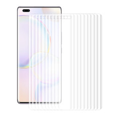For Honor 50 Pro 10 PCS ENKAY Hat-Prince 3D Curved Full Coverage PET Hot Bending HD Screen Protector Soft Film Support Fingerprint Unlock