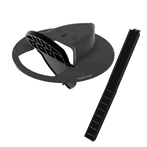 2 PCS Flip Mouse Trap Automatic Reset Mousetrap Indoor And Outdoor Mousetrap(Black)