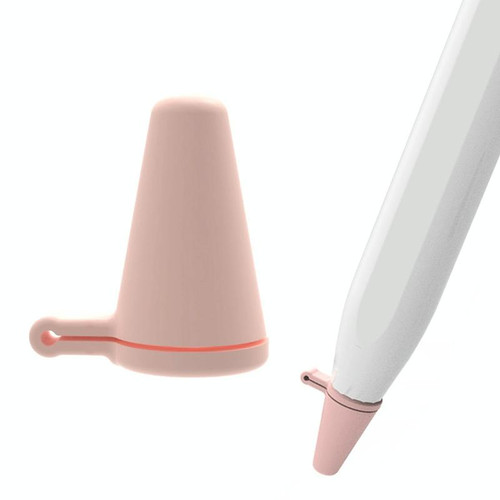 25 PCS Silicone Stylus Nib Case For Apple Pencil 1 / 2 & Huawei Magic Pencil(Pink)