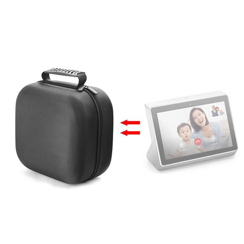 For Tencent Jingle Smart AI Bluetooth Speaker Handbag Storage Box(Black)