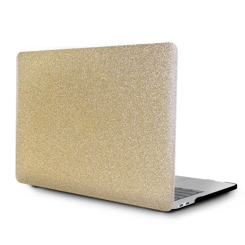 For MacBook Retina 12 A1534 (Plane) PC Laptop Protective Case (Flash Golden)