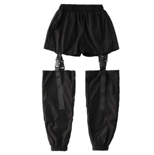 Girls Hip Hop Style Street Dance Performance Costumes, Size:140cm(Trousers)