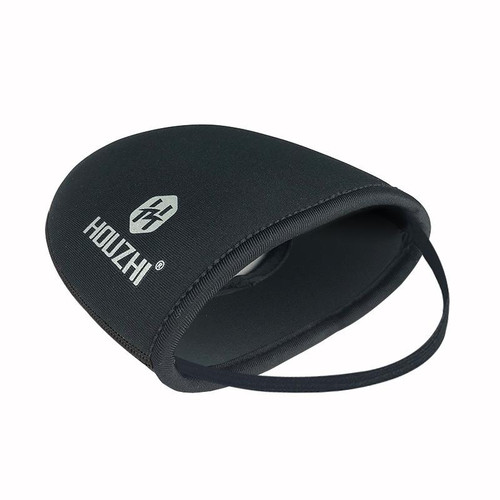 HOUZHI MTFJ1030 Motorcycle Gear Rod Shoe Cover Non-Slip Stain-Resistant And Waterproof Shoe Cover, Size: L(Black)