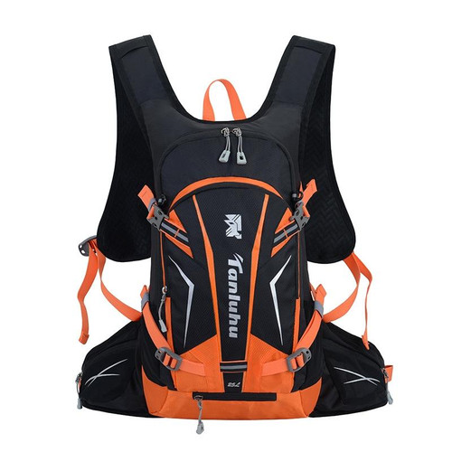 Tanluhu Outdoor Mountaineering Waterproof Breathable Cycling Backpack(Orange) Tanluhu Outdoor Mountaineering Waterproof Breathable Cycling Backpack(Orange)