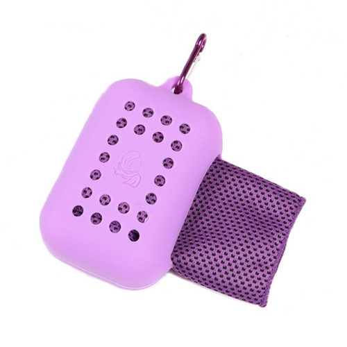 30x90cm Summer Fitness Cold Sports Towel To Cool Down Ice Cold Towel(Purple) 30x90cm Summer Fitness Cold Sports Towel To Cool Down Ice Cold Towel(Purple)