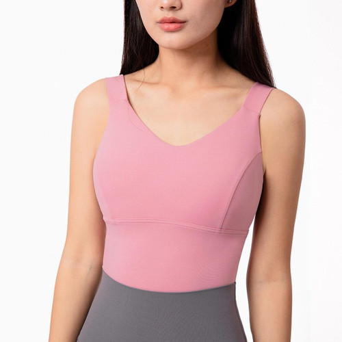 Chivalrous Woman Soft Armor Shockproof Sports Vest (Color:Pink Taupe Size:S)