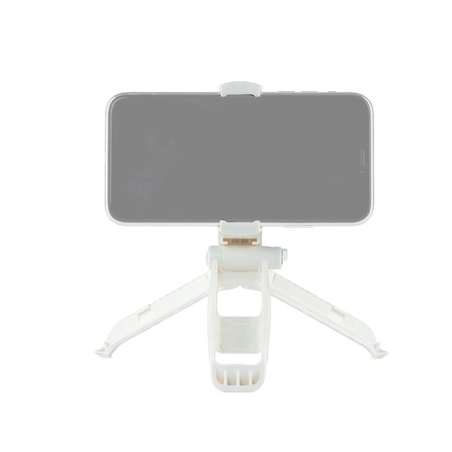 Fotopro SY-101 Pocket Mini Tripod Mount with Phone Clamp for Smartphones (White) Fotopro SY-101 Pocket Mini Tripod Mount with Phone Clamp for Smartphones (White)