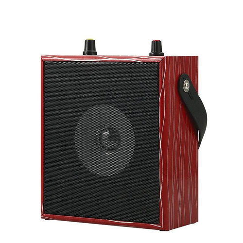 K10 10W Bluetooth 5.0 Portable Handheld Square Dance Bluetooth Speaker(Red)