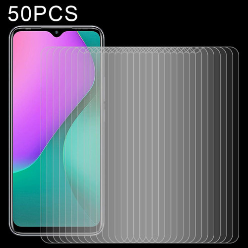 For Infinix Smart 5 India 50 PCS 0.26mm 9H 2.5D Tempered Glass Film