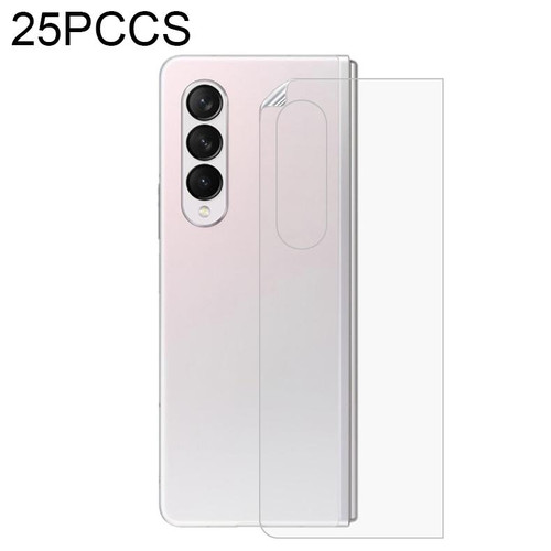 25 PCS Full Screen Protector Explosion-proof Hydrogel Film For Samsung Galaxy Z Fold3 5G(Back Screen)