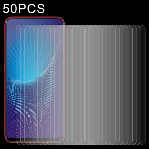 50 PCS 0.26mm 9H 2.5D Tempered Glass Film For vivo NEX