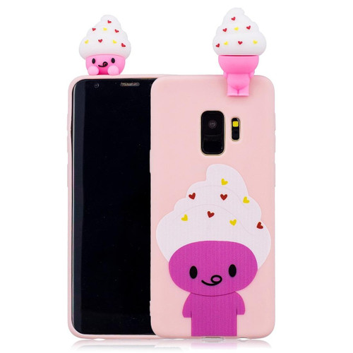 For Galaxy S9 Shockproof Cartoon TPU Protective Case(Ice Cream)