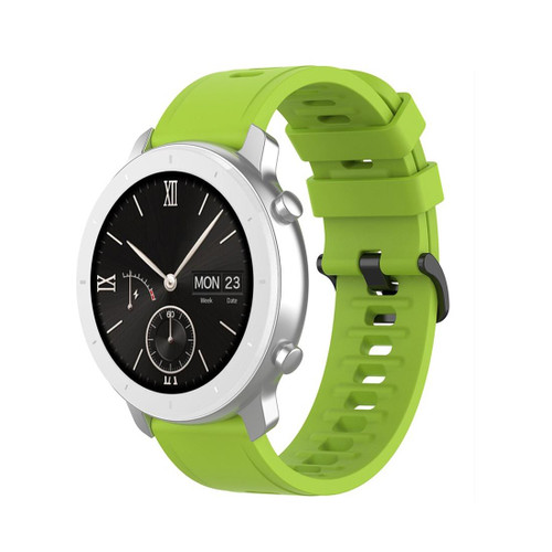 For Amazfit GTR Silicone Smart Watch Watch Band, Size:20mm(Green) For Amazfit GTR Silicone Smart Watch Watch Band, Size:20mm(Green)