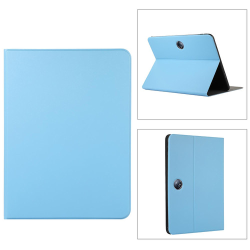 For OPPO Pad 2 11.6 inch Voltage Elastic Texture Flip Leather Tablet Case(Sky Blue)