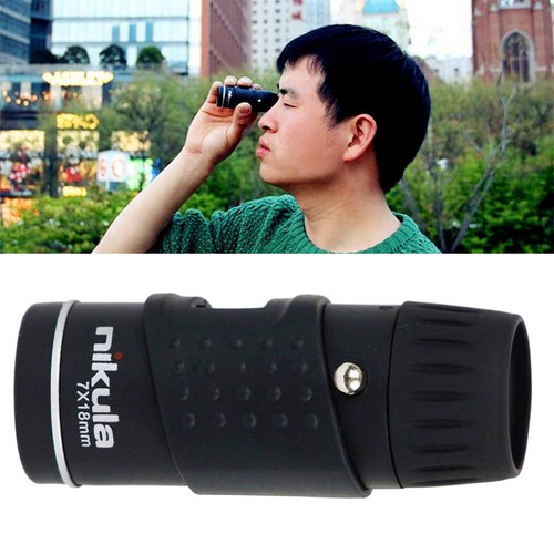 Nikula 7*18 Portable Professional High Times High Definition Dual Focus Zoom Monocular Pocket Telescope