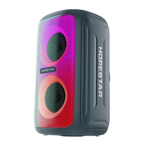 HOPESTAR Party 110 Mini Colorful Lights Wireless Bluetooth Speaker (Blue)