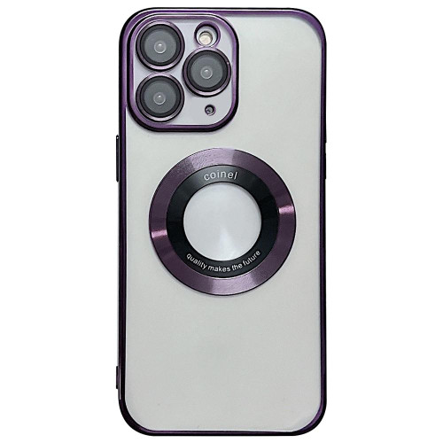 For iPhone 11 Pro Magsafe Electroplating TPU Phone Case(Purple)