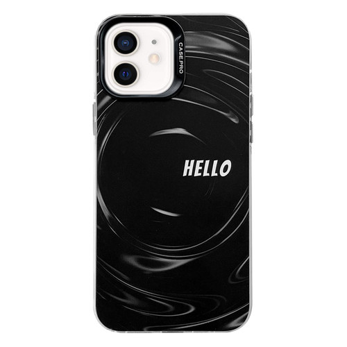 For iPhone 11 Electroplated Silver Series PC Protective Phone Case(Creative Text A) For iPhone 11 Electroplated Silver Series PC Protective Phone Case(Creative Text A)