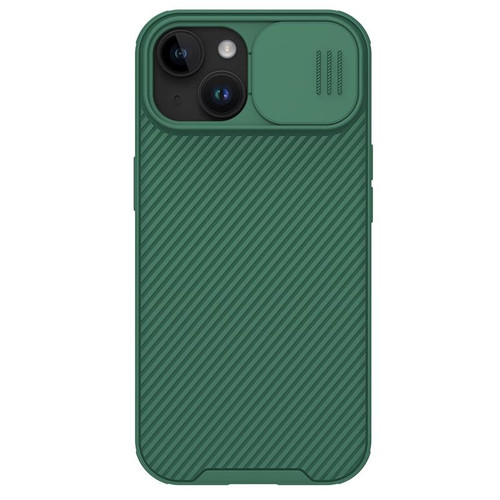 For iPhone 15 NILLKIN CamShield Pro PC Phone Case(Green)