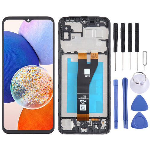 For Samsung Galaxy A14 5G SM-A146P / SM-A146P/A146U/A146V LCD Screen for Digitizer Full Assembly with Frame
