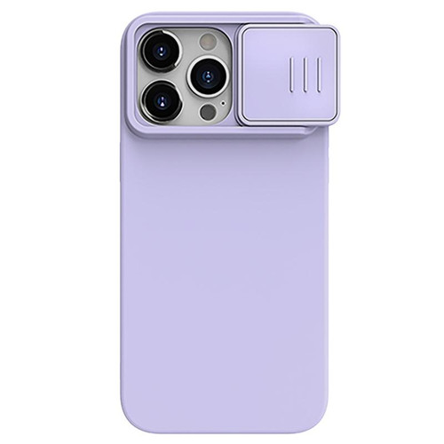 For iPhone 15 Pro NILLKIN CamShield MagSafe Liquid Silicone Phone Case(Purple) For iPhone 15 Pro NILLKIN CamShield MagSafe Liquid Silicone Phone Case(Purple)