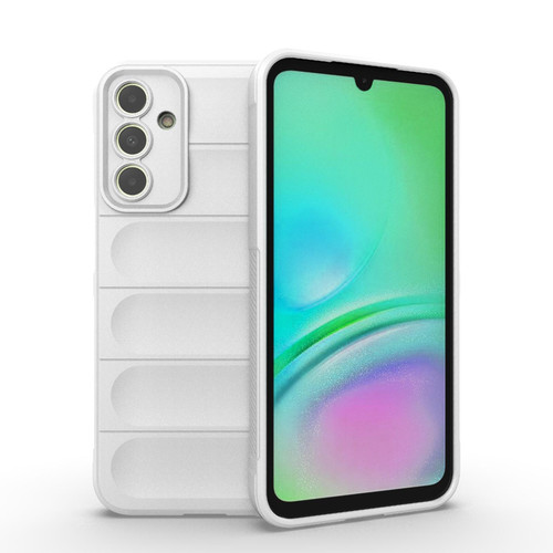 For Samsung Galaxy A15 5G Magic Shield TPU + Flannel Phone Case(White)