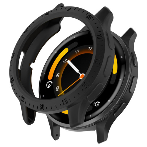 For Garmin Venu 3 Half Pack Hollow TPU Armor Watch Protective Case(Black)