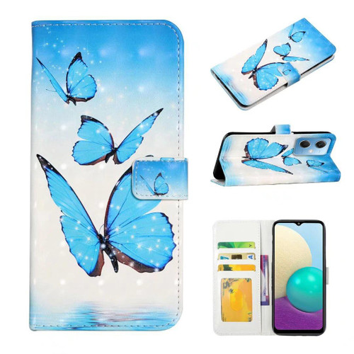 For Xiaomi Redmi Note 12 Global Oil Embossed 3D Drawing Leather Phone Case(3 Butterflies) For Xiaomi Redmi Note 12 Global Oil Embossed 3D Drawing Leather Phone Case(3 Butterflies)