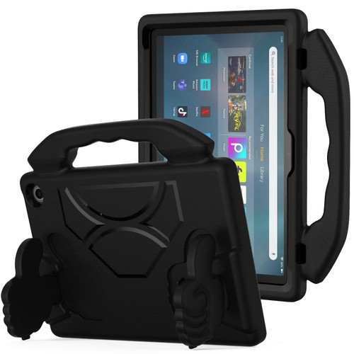 For Amazon Fire Max 11 2023 Thumb Bracket EVA Shockproof Tablet Case(Black)
