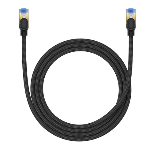 Baseus PCWL-A106 High Speed CAT7 10Gigabit Ethernet Braided Cable, Length:1.5m(Black) Baseus PCWL-A106 High Speed CAT7 10Gigabit Ethernet Braided Cable, Length:1.5m(Black)