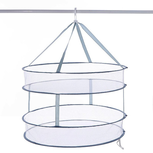 Foldable Drying Clothes Net Hanging Sweater Drying Rack, Spec: 61cm 2 Layers