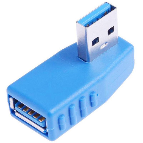 USB 3.0 AM to USB 3.0 AF Cable Adapter(Blue)