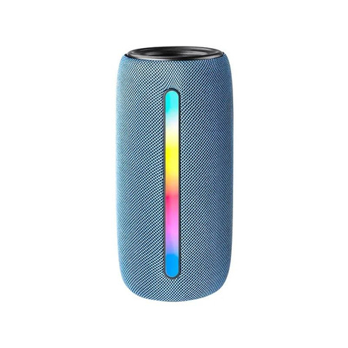 L12 Colorful LED Wireless Bluetooth-compatible Portable Speaker(Blue)