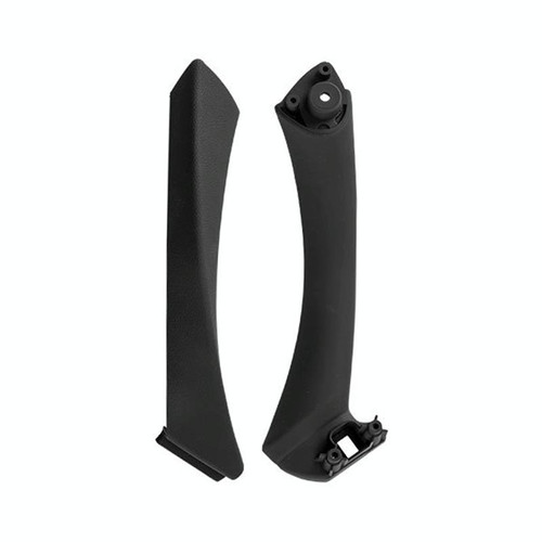 Car Right Side Inner Armrest Door Handle Assembly for BMW E90 2005-2012, Left and Right Drive Universal (Black)