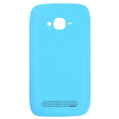 Original Housing Battery Back Cover + Side Button for Nokia 710(Blue)