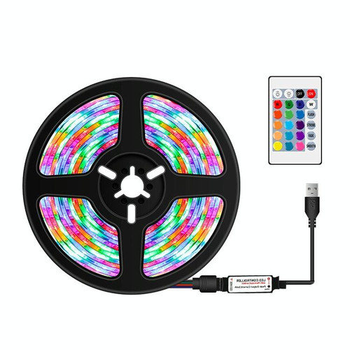 4m LED Light Strip 16 Color Remote Control RGB Light Belt USB Symphony Neon Decorative Soft Light Bar(Waterproof) 4m LED Light Strip 16 Color Remote Control RGB Light Belt USB Symphony Neon Decorative Soft Light Bar(Waterproof)