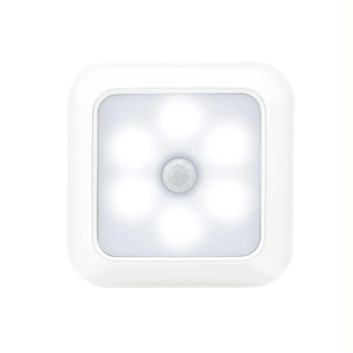 1143 Human Body Sensation Night Light Smart Home Sensing Lights, Light color: White Shell White Light