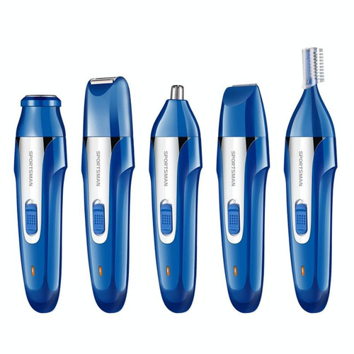 SPORTSMAN SM-420 Electric Mini Shaving Knife Eyebrow Trimmer Multifunctional Nose Hair Trimmer(Blue)
