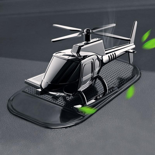 In-Car Odor-Removing Decorations Car-Mounted Helicopter-Shaped Aromatherapy Decoration Products Specification Black/No Aromatherapy Core