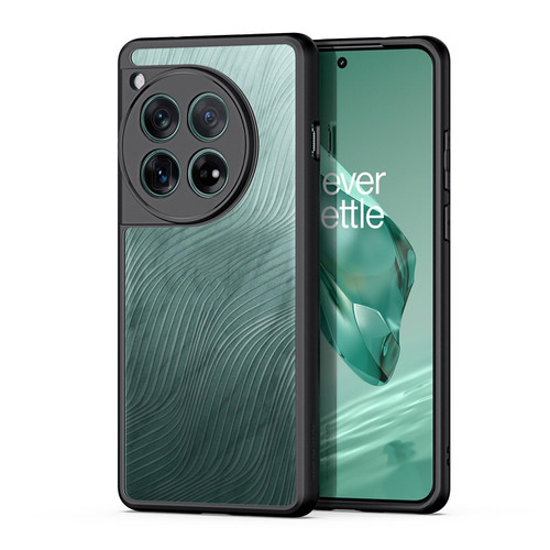 For OnePlus 12 DUX DUCIS Aimo Series TPU + PC Frosted Feel Phone Case(Black)
