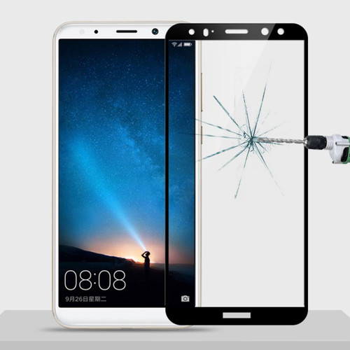 MOFi for  Huawei Maimang 6 / Mate 10 Lite 9H Hardness 2.5D Explosion-proof Full Screen Tempered Glass Screen Film(Black)
